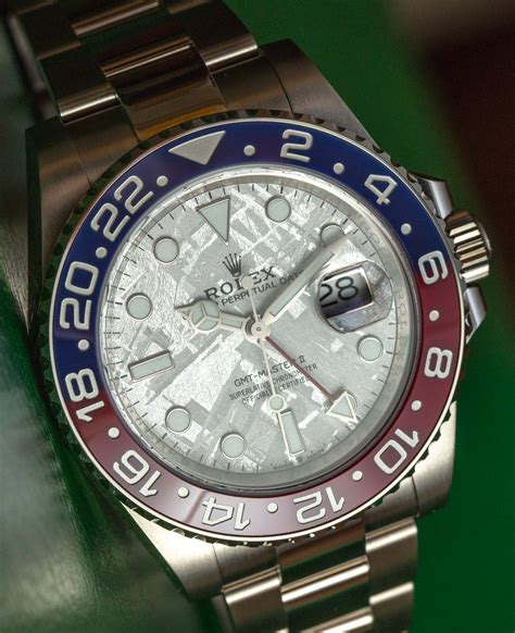 pepsi rolex meteorite|rolex meteorite dial price.